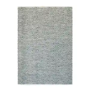 Kayoom Flachwebeteppich Aperitif 410 Grau, Grau, Textil, Struktur, rechteckig, 160x230 cm, pflegeleicht, Teppiche & Böden, Teppiche, Webteppiche