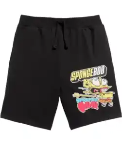 Schwarze Bermuda-Shorts