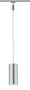 Schienensystem-Hängeleuchte LED Pendulum Barrel max. 6 W, Chromfarben