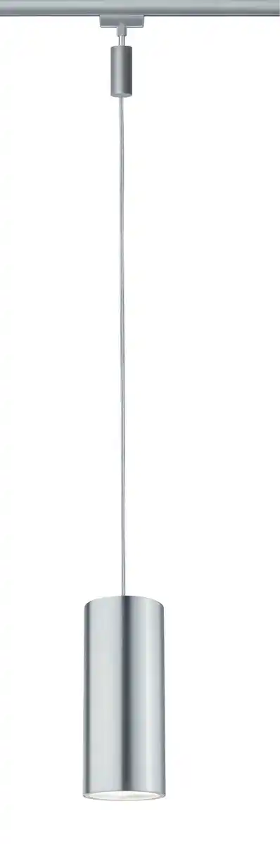 Bild 1 von Schienensystem-Hängeleuchte LED Pendulum Barrel max. 6 W, Chromfarben