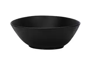 Salatschüssel Haruki in Schwarz, Schwarz