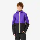 Bild 1 von QUECHUA Wanderjacke Kinder Gr. 122–170 wasserdicht - MH500 Twin violett/schwarz