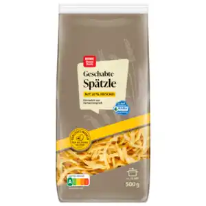 REWE Beste Wahl Geschabte Spätzle 500g