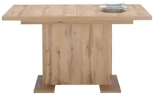 Ausziehtisch in Eichefarben, Eichefarben