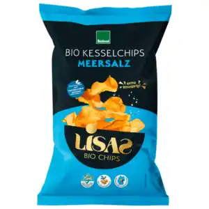 Lisas Bio-Kesselchips Meersalz 115g