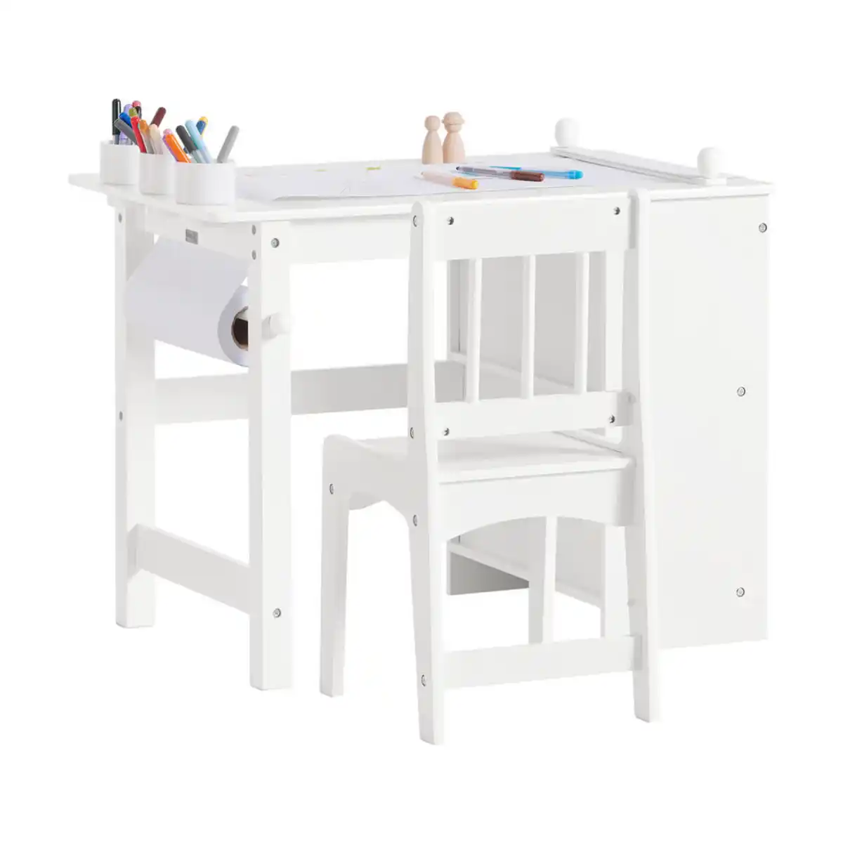 Bild 1 von SoBuy Kindersitzgruppe, Weiß, Holzwerkstoff, 80x65x54 cm, Kinderzimmer & Jugendzimmer, Kindermöbel, Kindersitzmöbel & Kindertische, Kindersitzgruppen