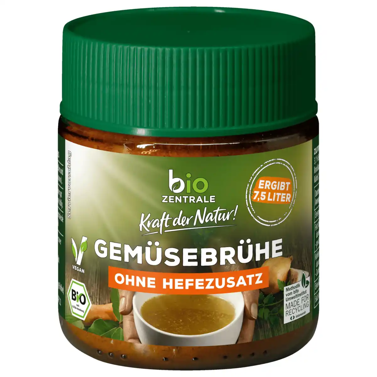Bild 1 von Biozentrale Bio Gemüsebrühe ohne Hefezusatz 150g