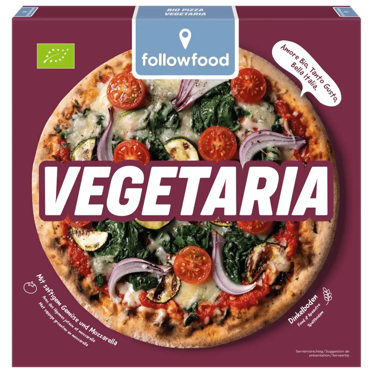 Bild 1 von Followfood Bio Pizza Vegetariana 367g