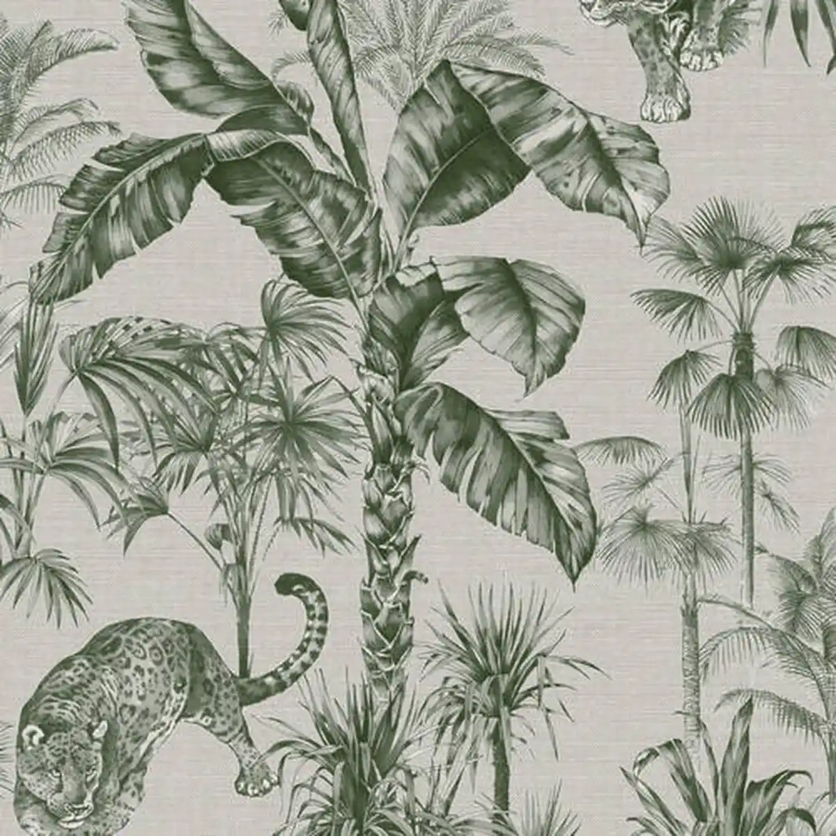 Bild 1 von Xora Vliestapete, Grün, Kunststoff, Papier, Bäume, 52x1000 cm, Made in Europe, Tapeten & Wandverkleidungen, Vliestapeten