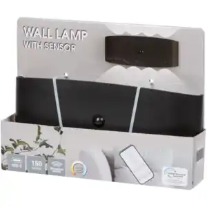 Wandlampe mit Sensor