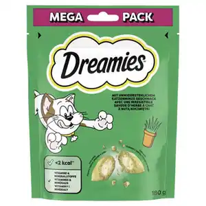 WHISKAS Knuspertaschen / Dreamies, Huhn & Käse 180 g