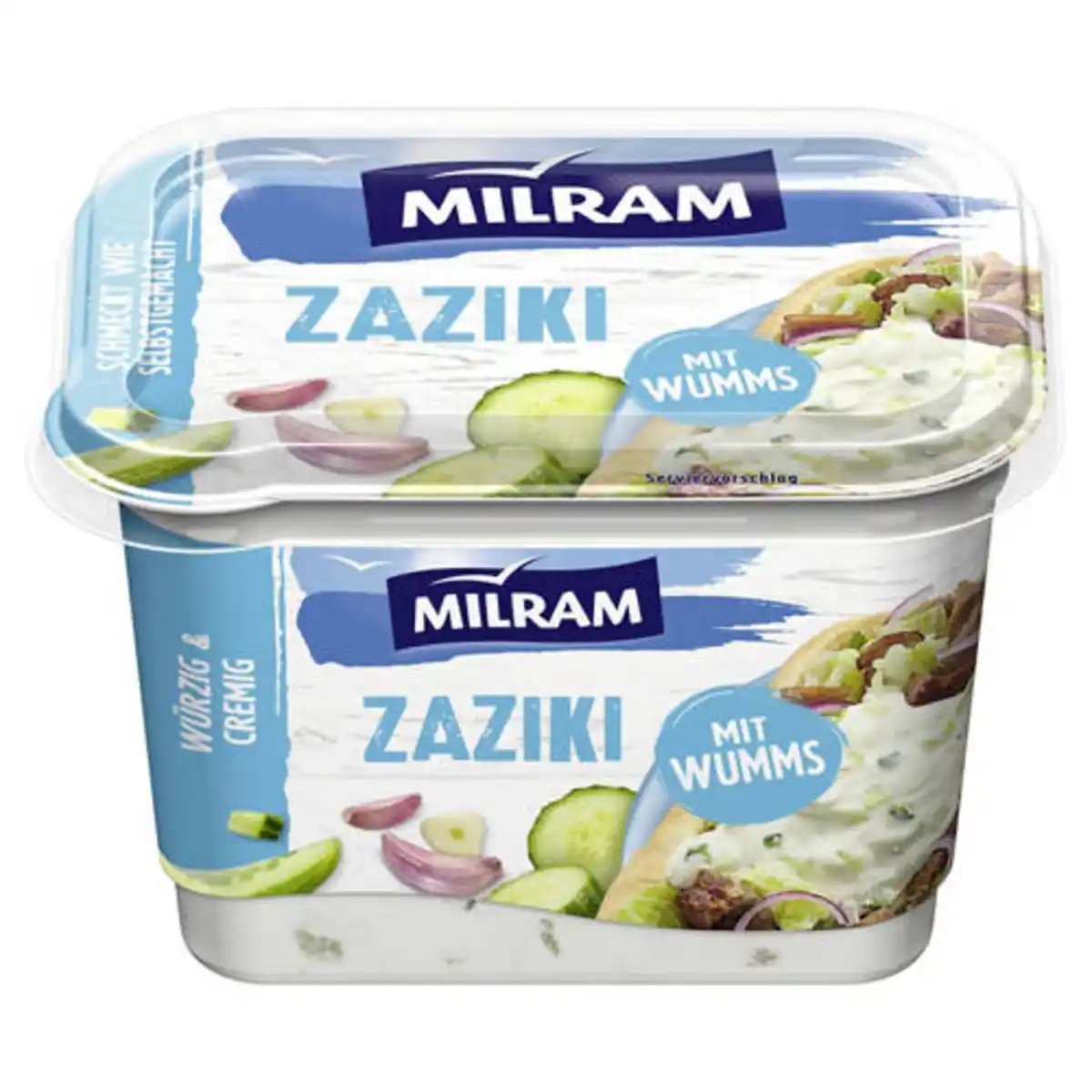 Bild 1 von MILRAM Gewürzquark 379 g, Zaziki