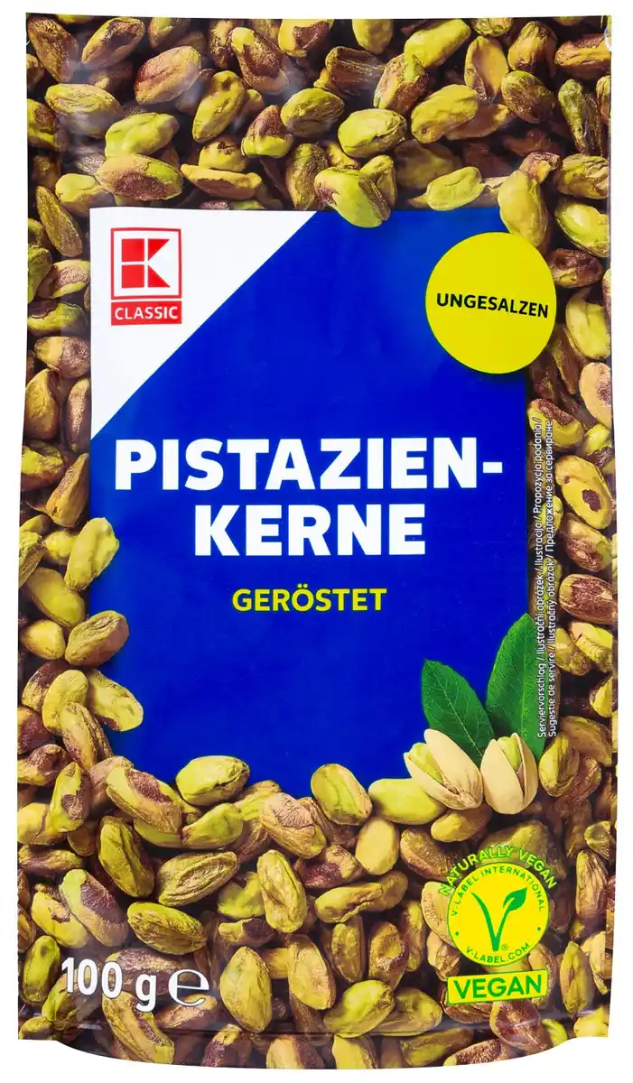 Bild 1 von K-CLASSIC Pistazienkerne, 100-g-Packg.