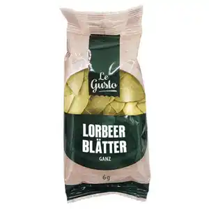 LE GUSTO Kräuter und Gewürze im Nachfüllbeutel, Lorbeerblätter 6 g