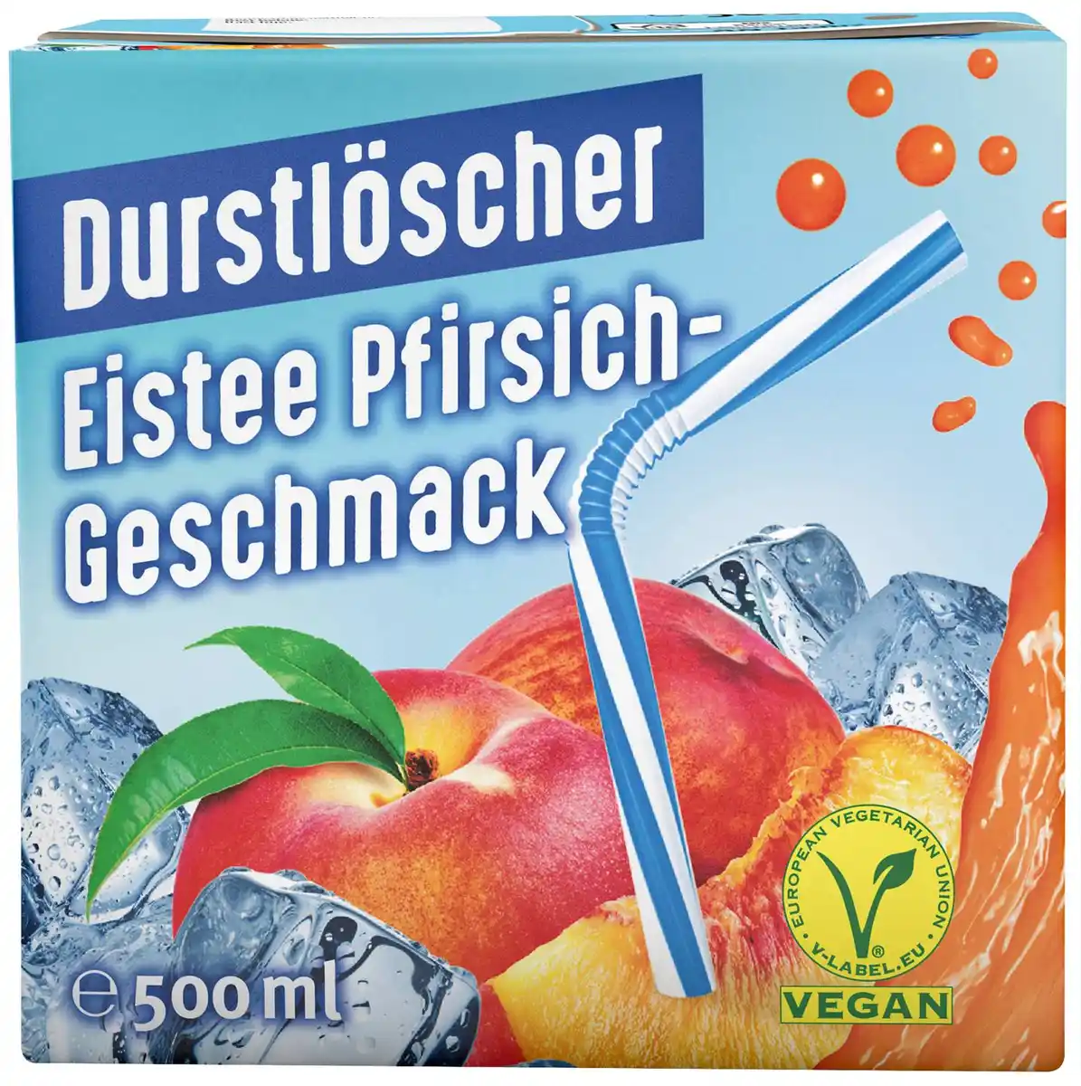 Bild 1 von DURSTLÖSCHER Eistee, 500-ml-Packg.