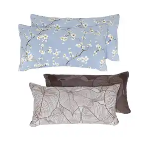 LIVARNO® Satin-Kissenbezüge, 2-St.-Packg.