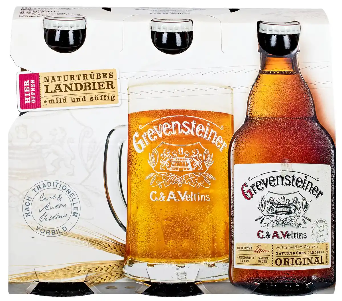 Bild 1 von GREVENSTEINER Original, Packg. 6 x 0,33-l-Fl.