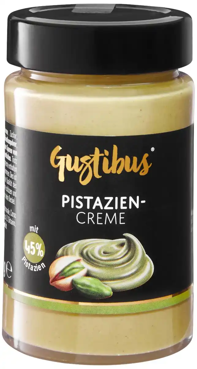 Bild 1 von GUSTIBUS Pistaziencreme, 190-g-Glas