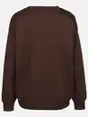 Bild 2 von Damen Sweatshirt mit Stickerei Motiv Braun
