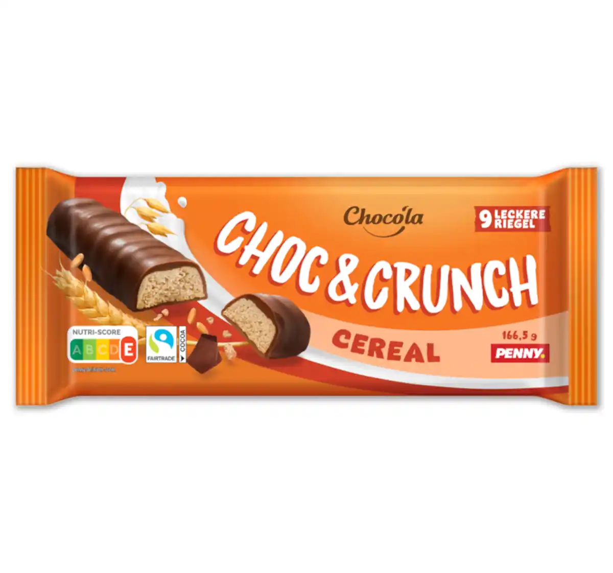 Bild 1 von CHOCO’LA Choc & Crunch Riegel*