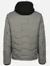 Bild 2 von Herren Steppjacke mit vielen Details Silber