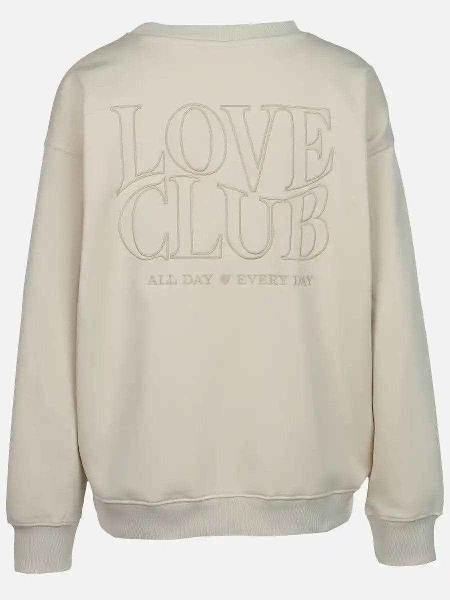 Bild 2 von Damen Sweatshirt in weiter Form Beige