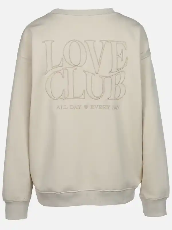 Bild 2 von Damen Sweatshirt in weiter Form Beige