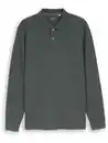 Bild 2 von Herren Basic Langarm-Poloshirt Grün