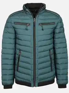Herren Blouson in gleichmäßiger Steppung Türkis