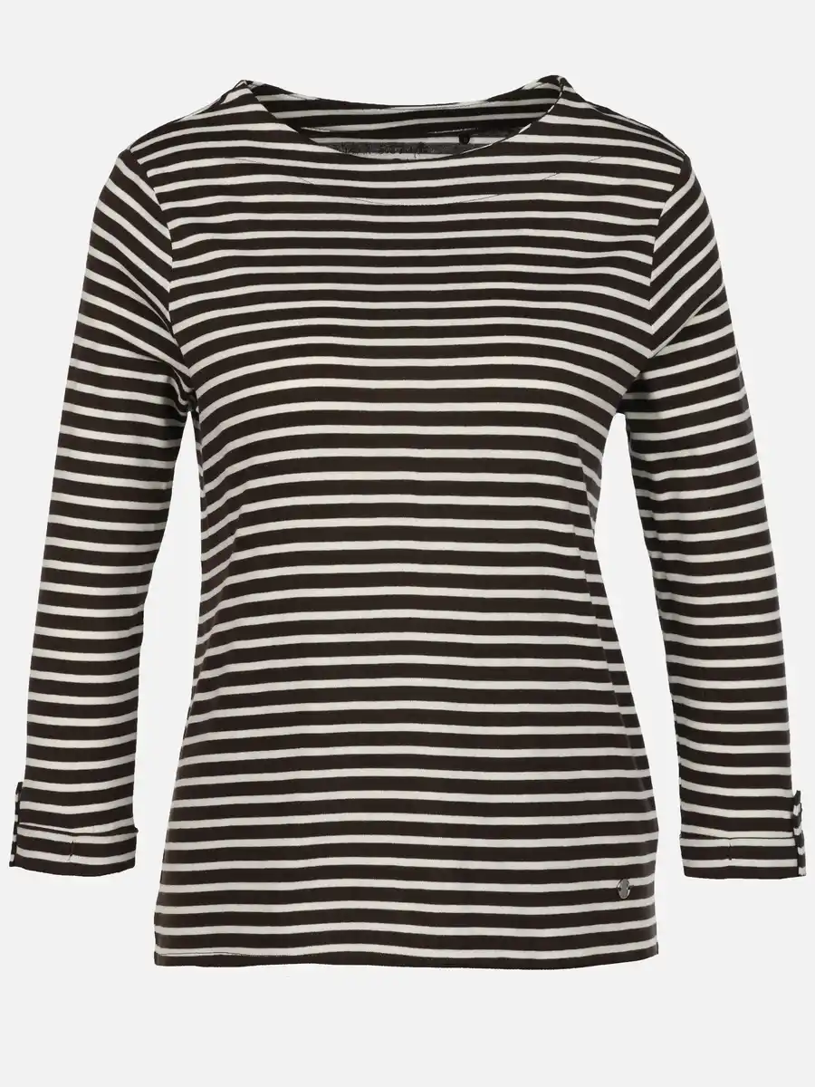 Bild 1 von Damen Streifen Shirt Braun