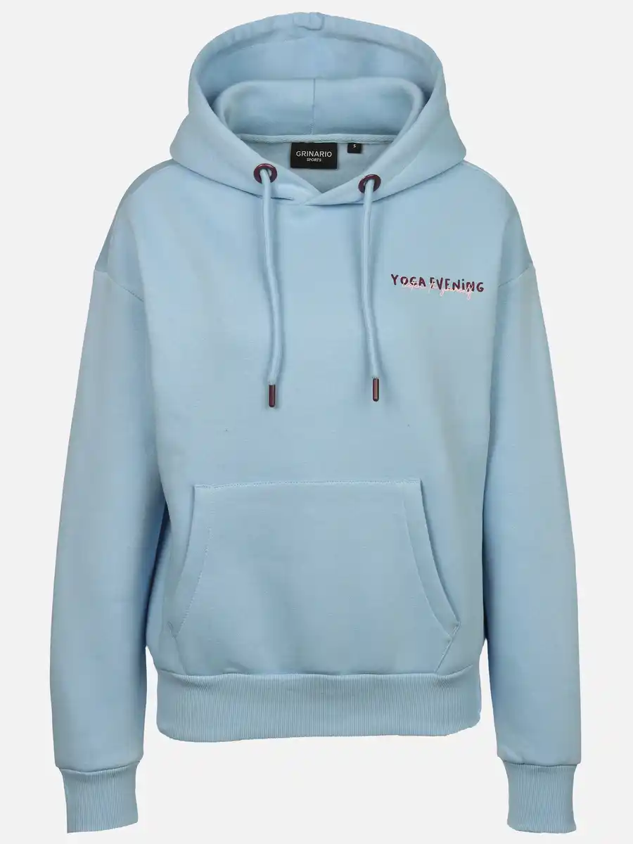 Bild 1 von Damen Hoodie mit Backprint Blau