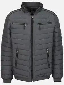 Herren Blouson in gleichmäßiger Steppung Grau