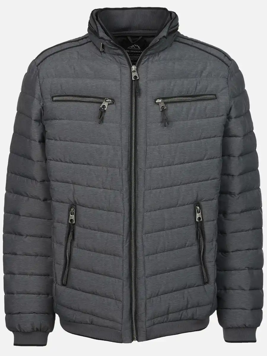Bild 1 von Herren Blouson in gleichmäßiger Steppung Grau