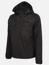 Bild 3 von Herren Softshelljacke mit Cargotaschen Schwarz