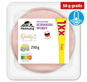 MÜHLENHOF XXL Delikatess  Schinkenwurst*