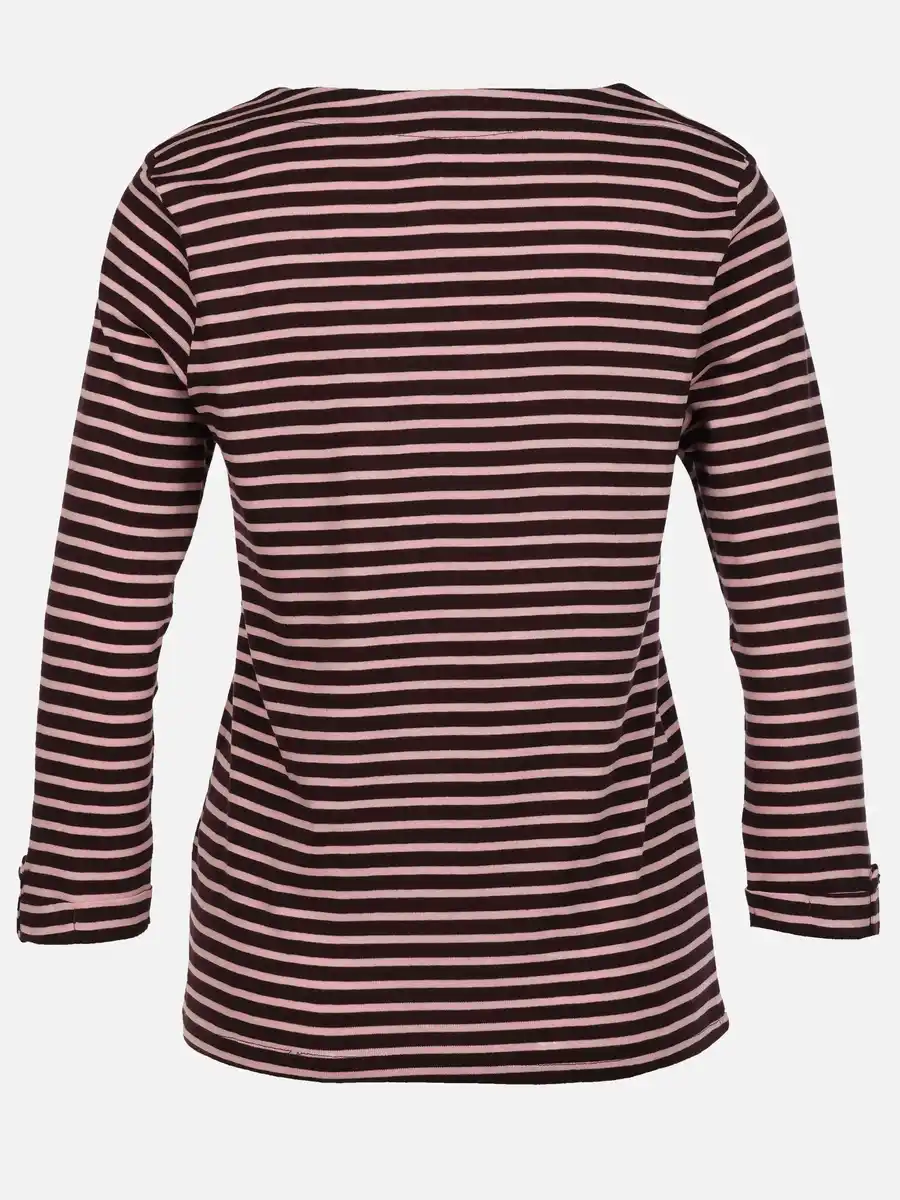 Bild 2 von Damen Streifen Shirt Rot