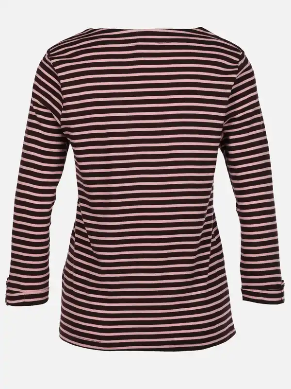 Bild 2 von Damen Streifen Shirt Rot