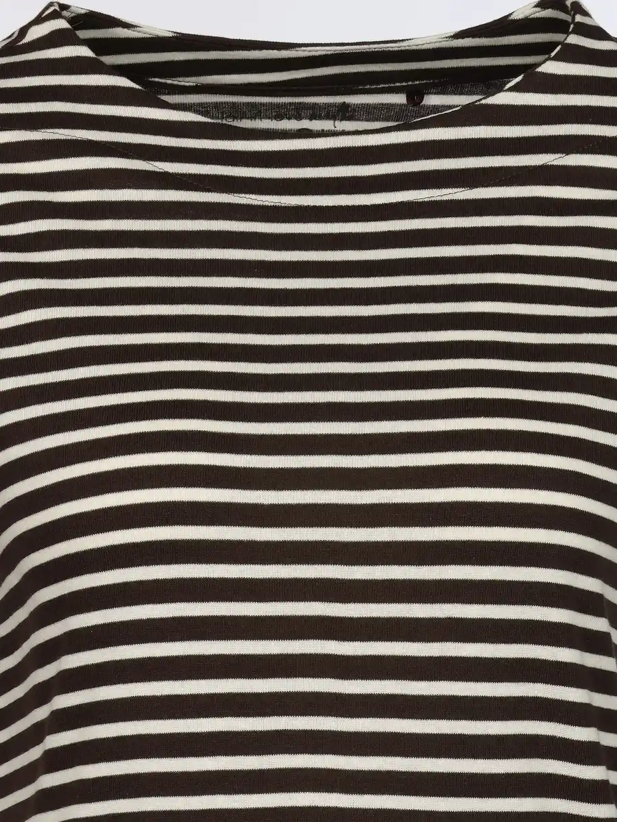 Bild 3 von Damen Streifen Shirt Braun