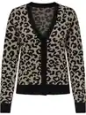 Bild 2 von Only ONLLEO LS V-NECK Strickjacke Schwarz