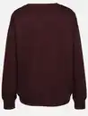 Bild 2 von Damen Sweatshirt mit Stickerei Motiv Rot