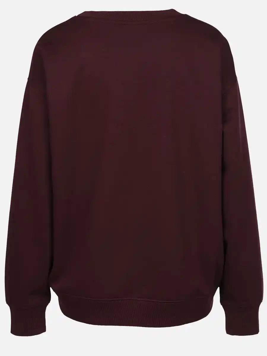 Bild 2 von Damen Sweatshirt mit Stickerei Motiv Rot