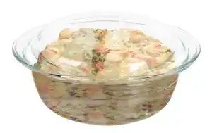 Kasserolle aus Borosilikatglas
