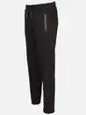 Bild 3 von Herren Jogginghose mit schmalem Bein und Reißverschluss-Taschen Schwarz