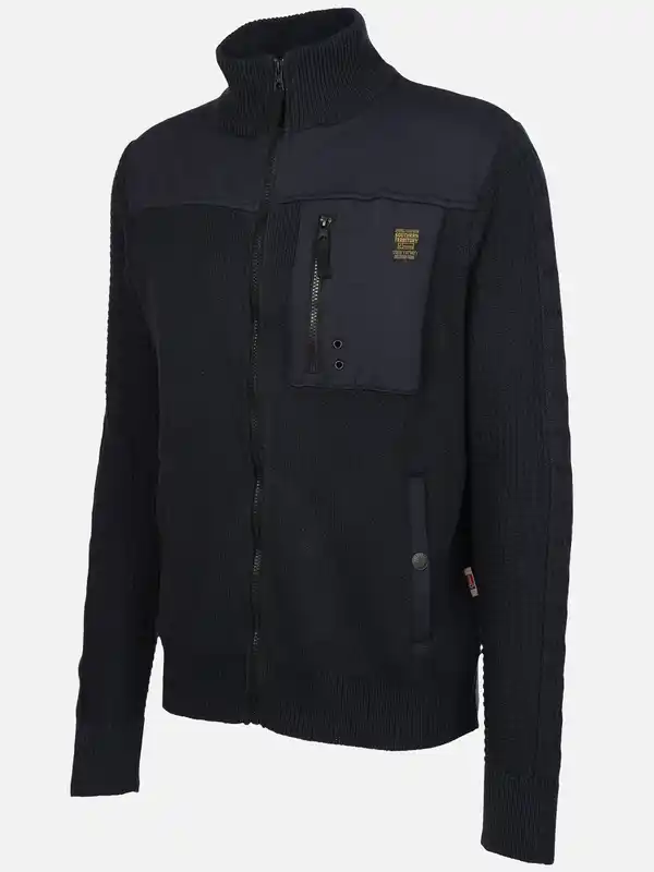 Bild 3 von Herren Sweatjacke mit Reißverschluss Blau