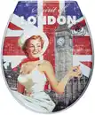 Bild 1 von ADOB WC-Sitz Spirit of London, Absenkautomatik, zur Reinigung abnehmbar