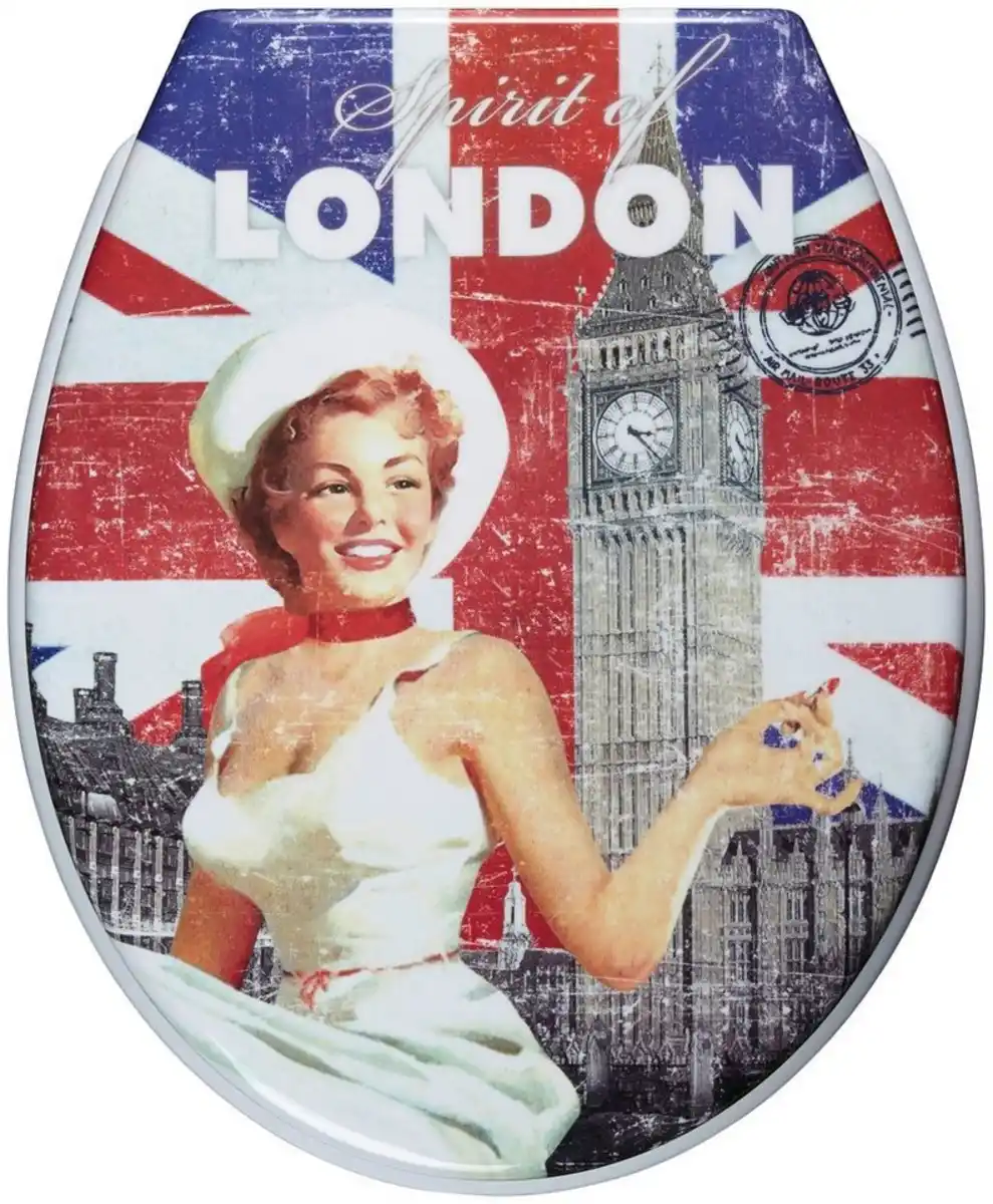 Bild 1 von ADOB WC-Sitz Spirit of London, Absenkautomatik, zur Reinigung abnehmbar