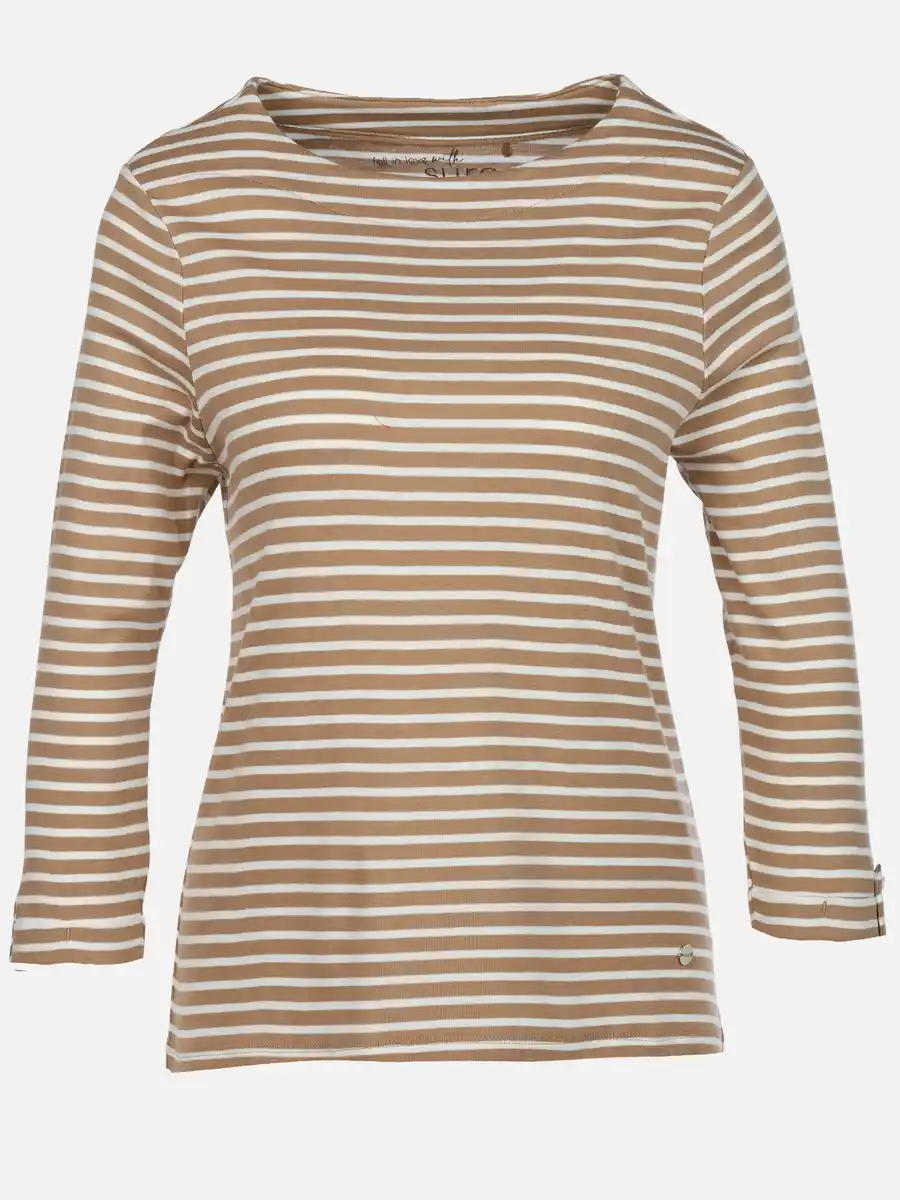 Bild 1 von Damen Streifen Shirt Braun