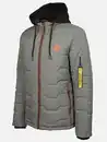 Bild 3 von Herren Steppjacke mit vielen Details Silber