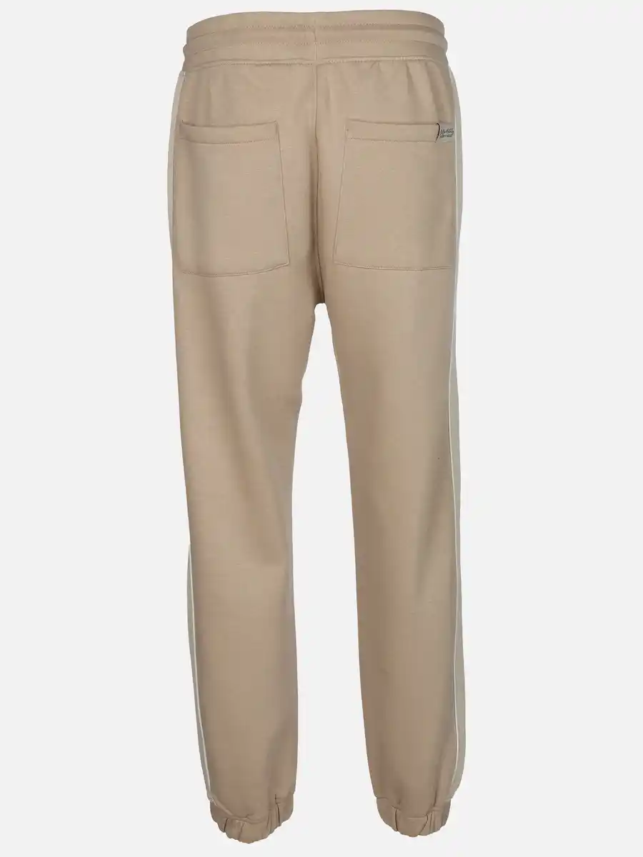 Bild 2 von Herren Jogginghose mit Kontraststreifen Beige