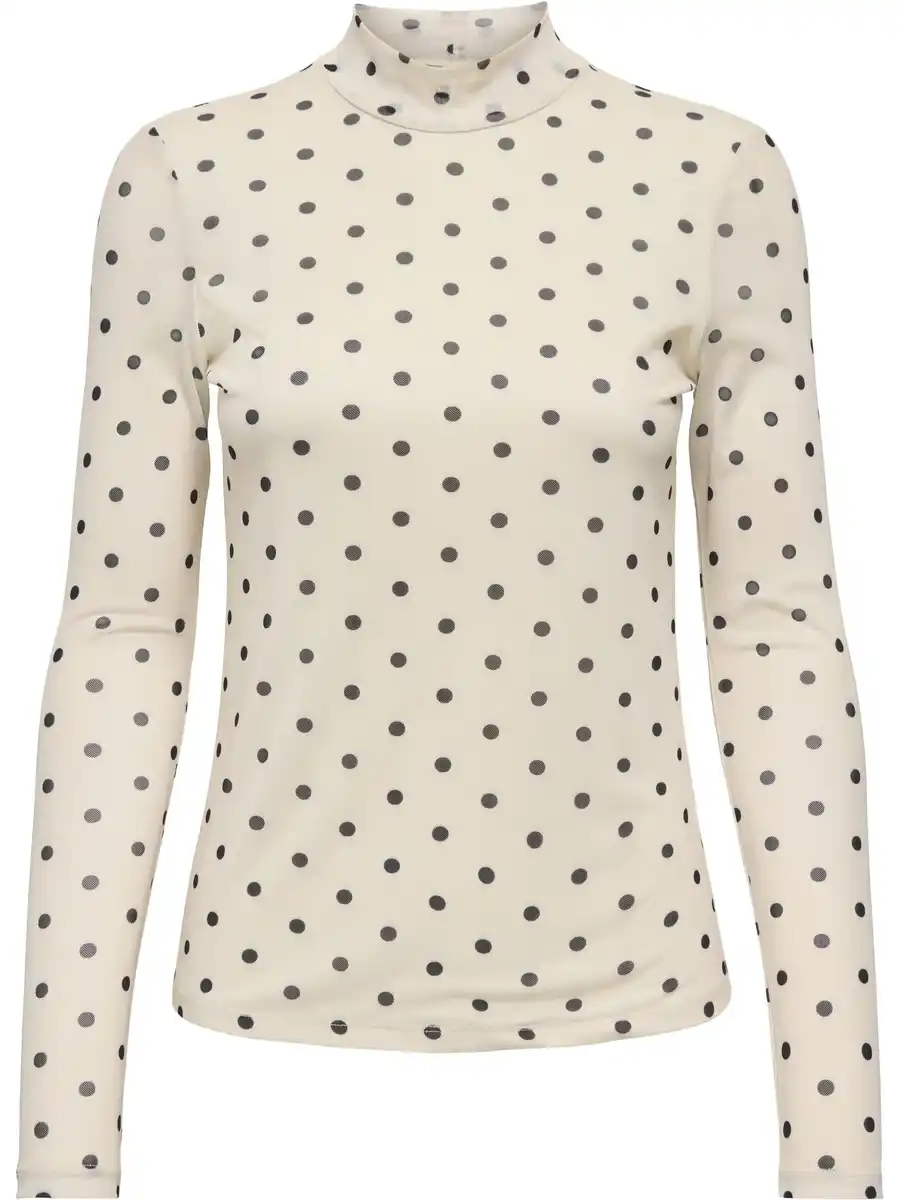 Bild 1 von Only ONLERICA L/S HIGH NECK Langarmshirt Beige
